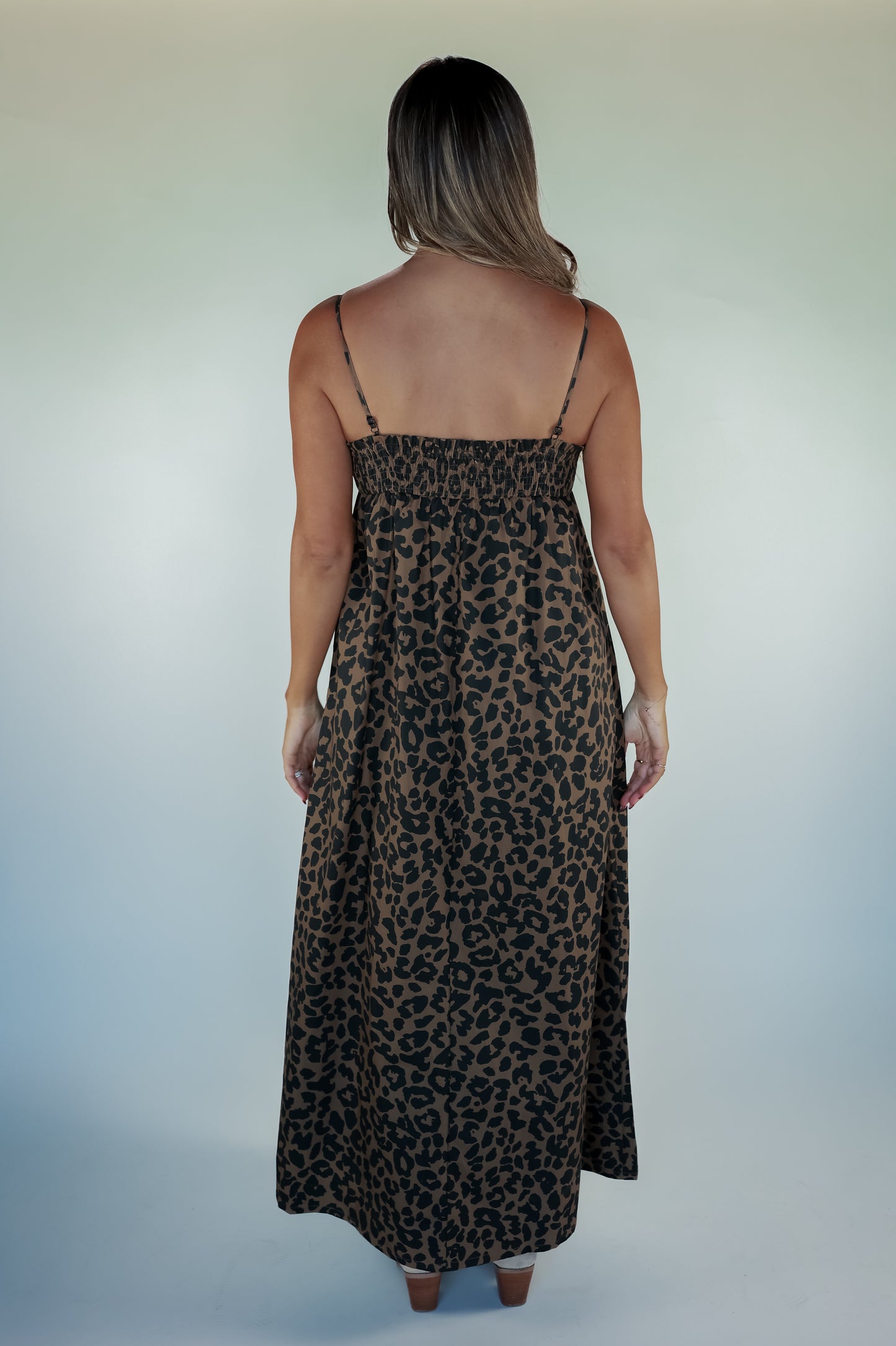 THE LEOPARD PRINT MAXI DRESS