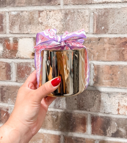 THE GOLDEN CANDLE X SWEET JOY | PEPPERMINT BOW