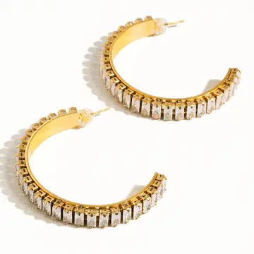 THE BELLA HOOP EARRINGS