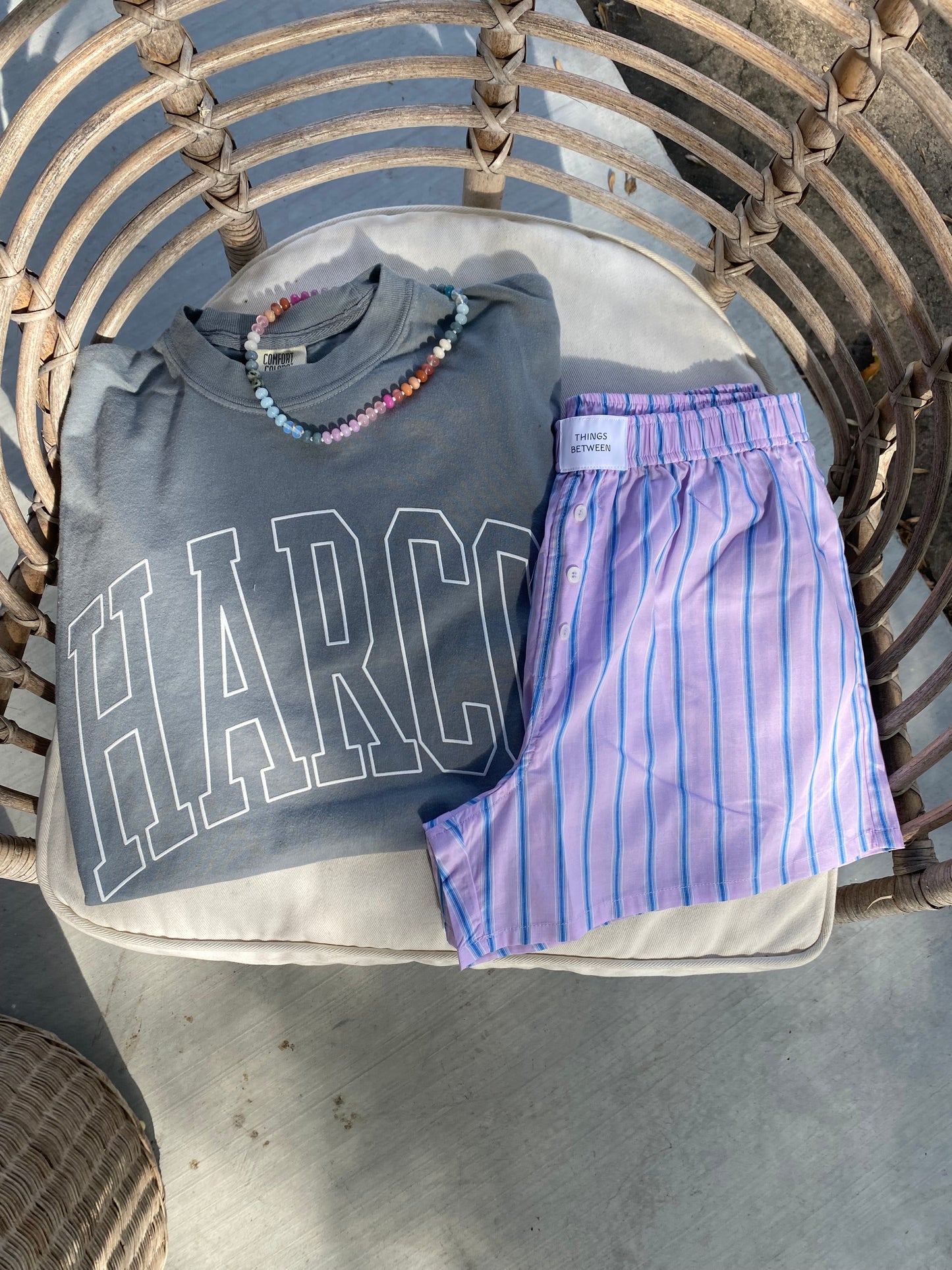 HARCO COLLEGIATE TEE | SLATE GREY