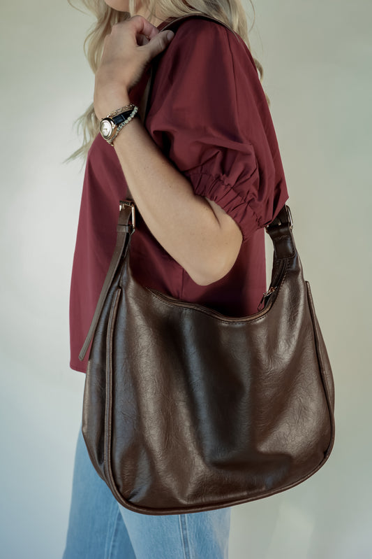 THE SLOUCH BAG | BROWN