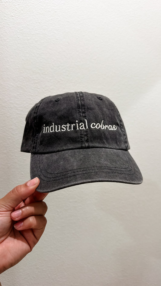 INDUSTRIAL COBRAS | CHARCOAL DAD HAT