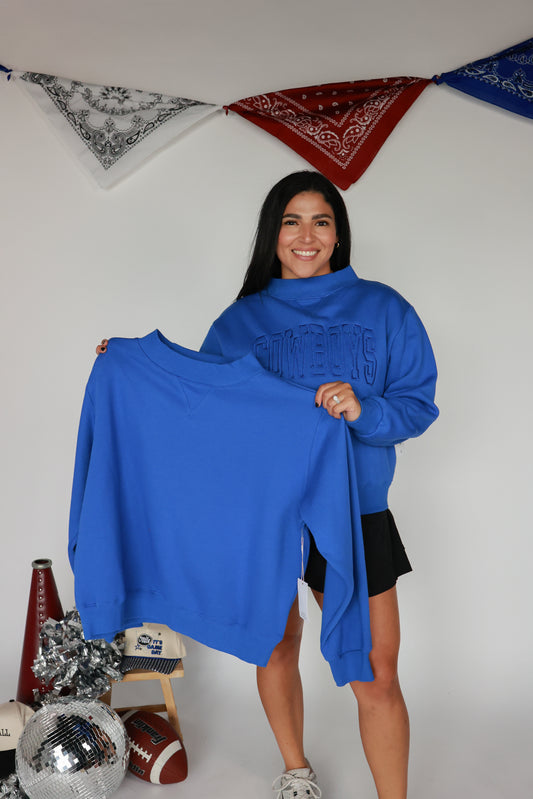 THE VARSITY SWEATSHIRT | ROYAL BLUE