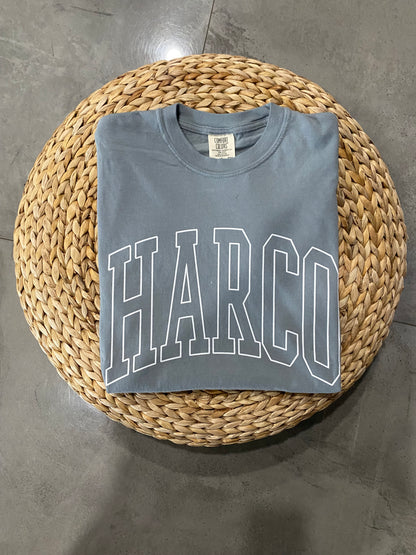 HARCO COLLEGIATE TEE | SLATE GREY