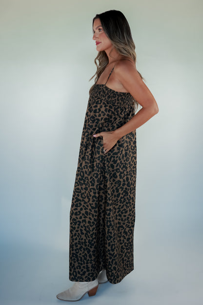 THE LEOPARD PRINT MAXI DRESS