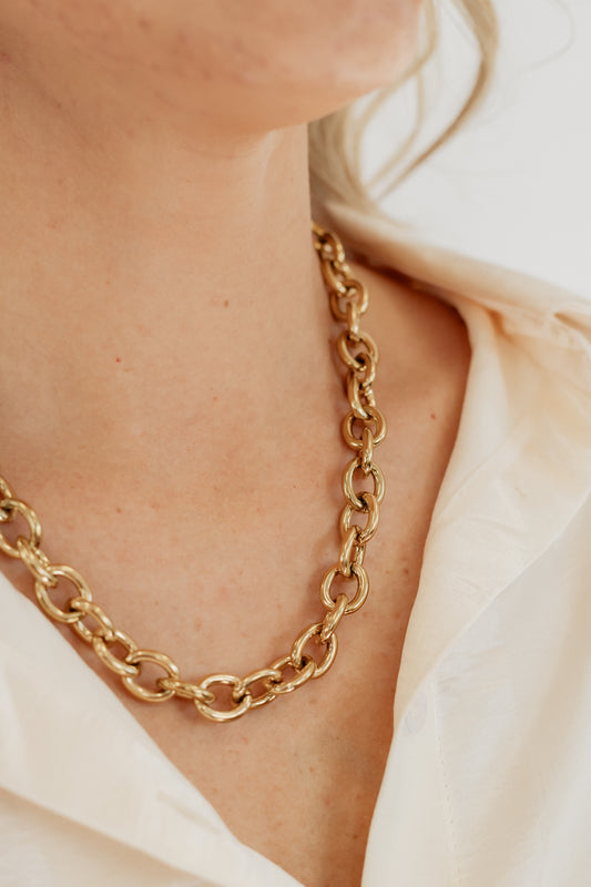 LINKED IN LOVE CHAIN NECKLACE