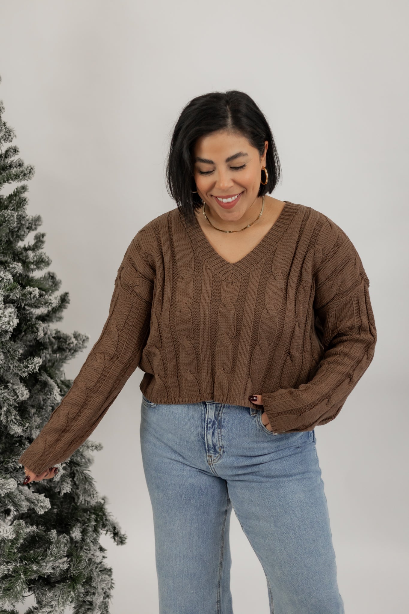 BETTER TOGETHER SWEATER IN BROWN | DAY 2