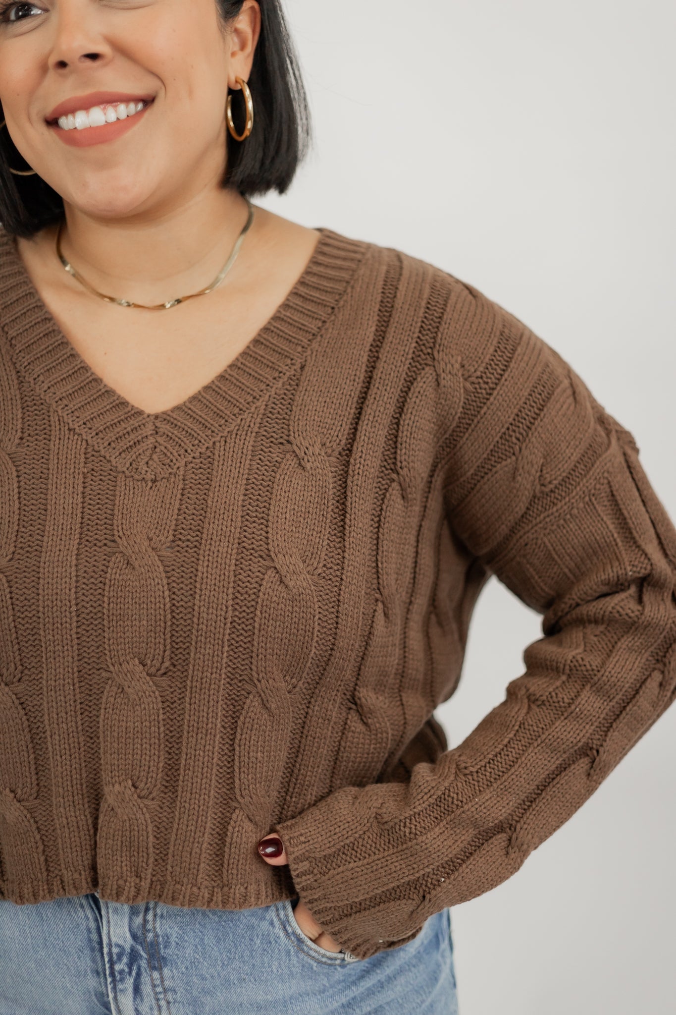 BETTER TOGETHER SWEATER IN BROWN | DAY 2