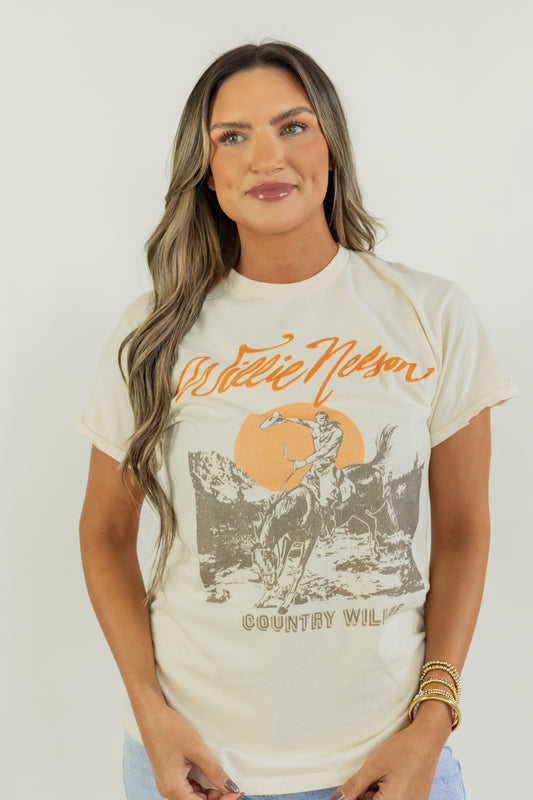 WILLIE NELSON GRAPHIC TEE