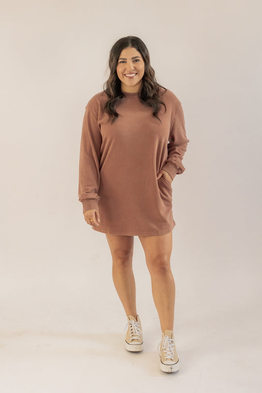 GRATEFUL SEASON SWEATER DRESS