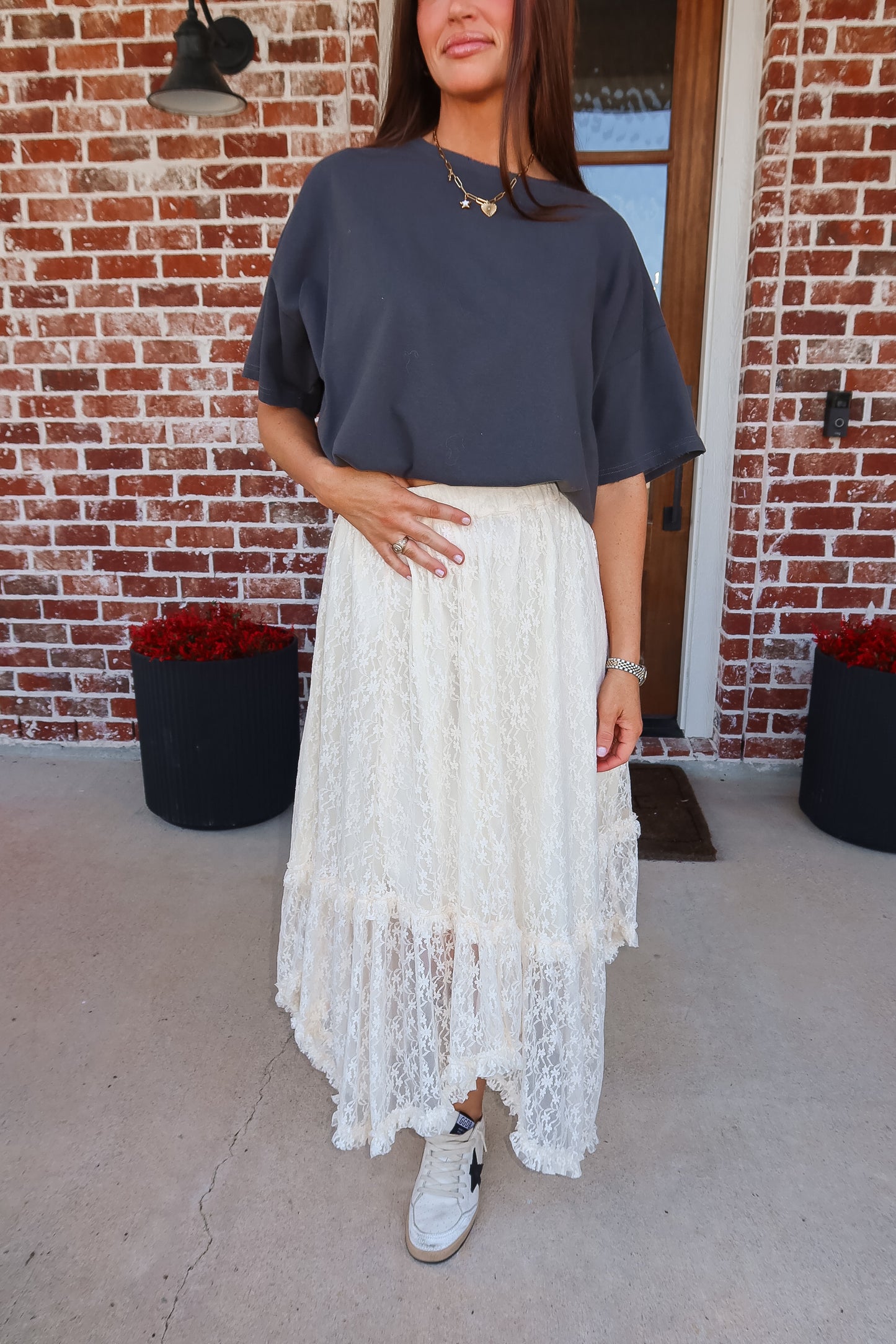 COOL GIRL LACE SKIRT