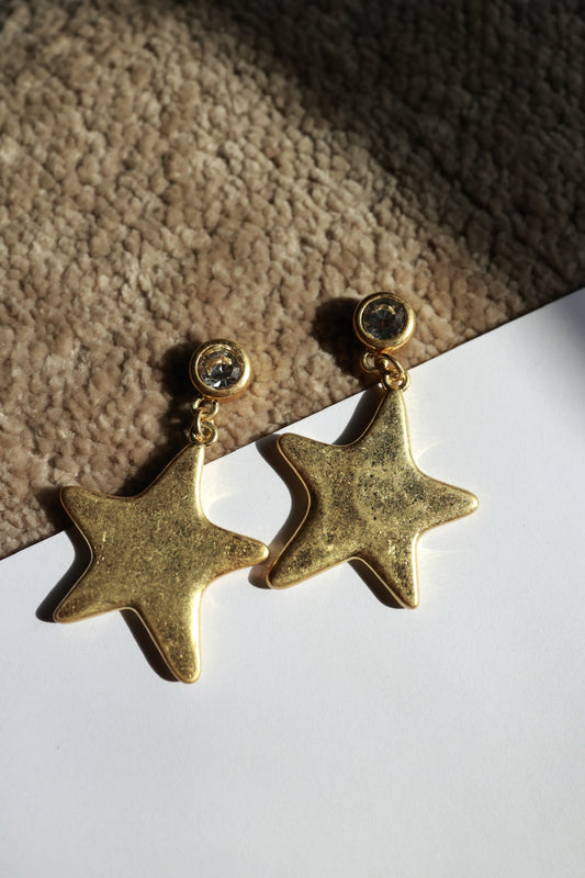 GOLDIE STAR EARRINGS