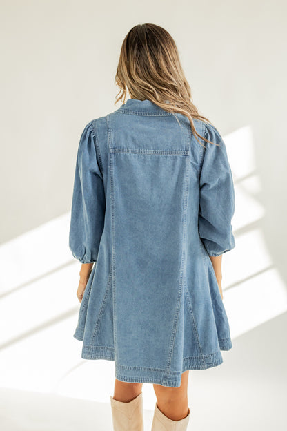 THE DENIM DREAMS DRESS