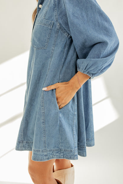 THE DENIM DREAMS DRESS