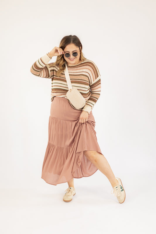 FOREVER WITH YOU MAXI SKIRT
