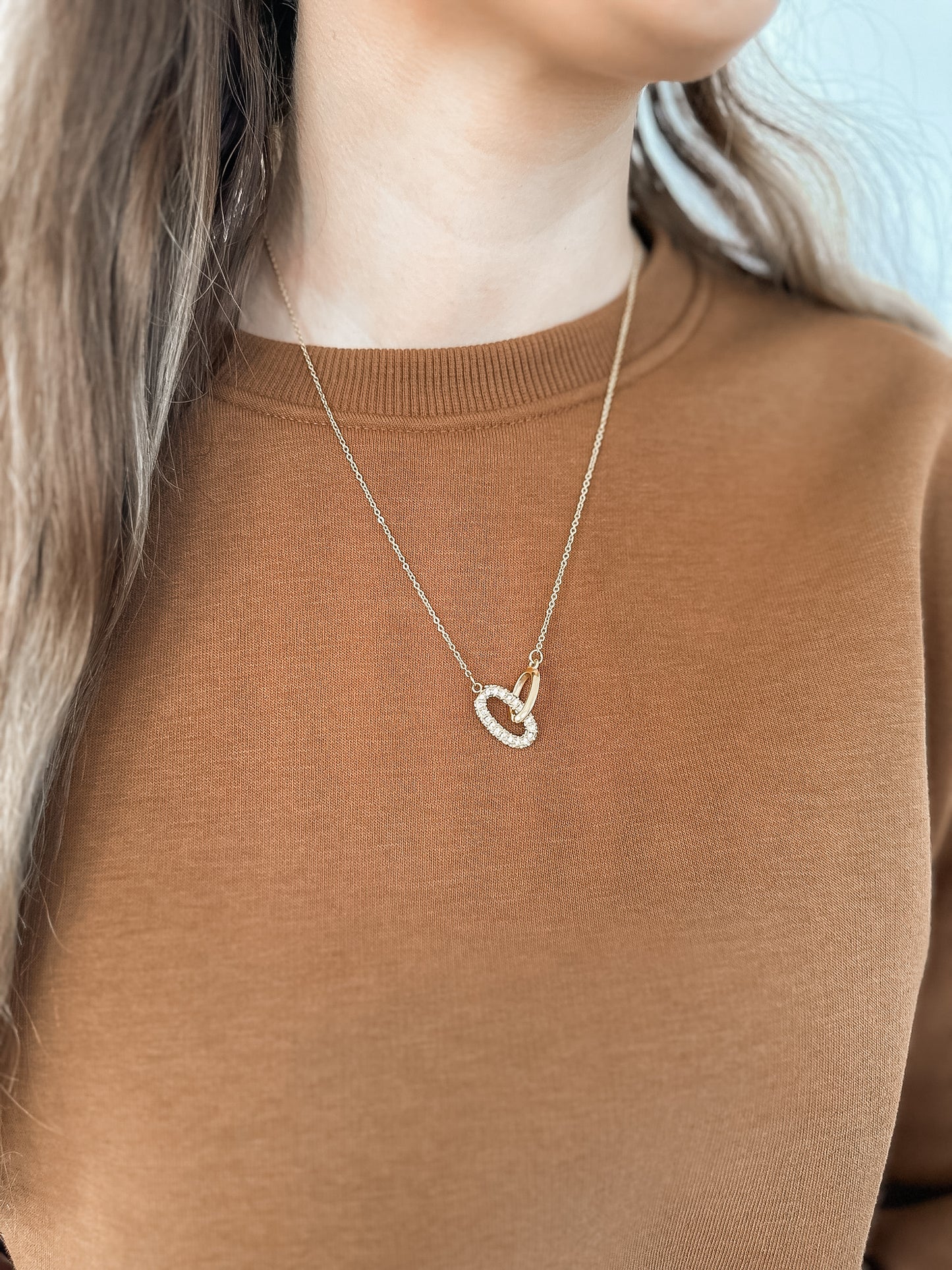 EVERLY TOGETHER LINKED NECKLACE | E+Y