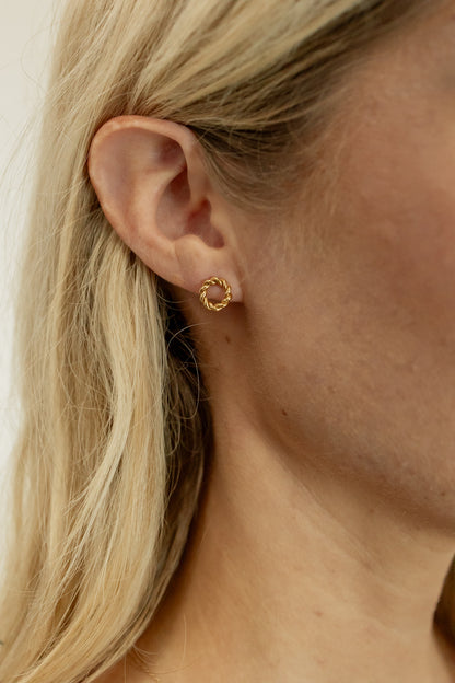 DIDI ROPE CIRCLE STUDS | SOLSHINE