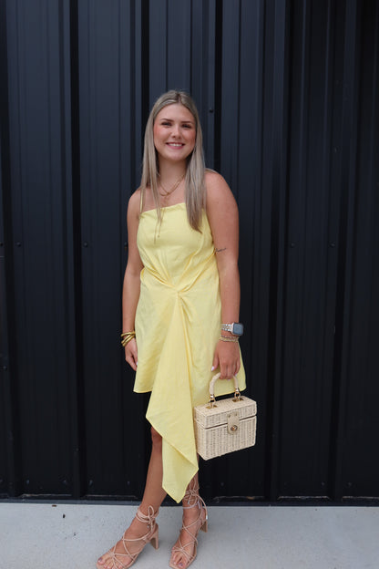 VACATION MINI DRESS | YELLOW