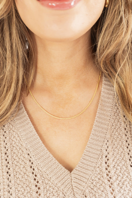 THE CURB CHAIN NECKLACE | BBLILA