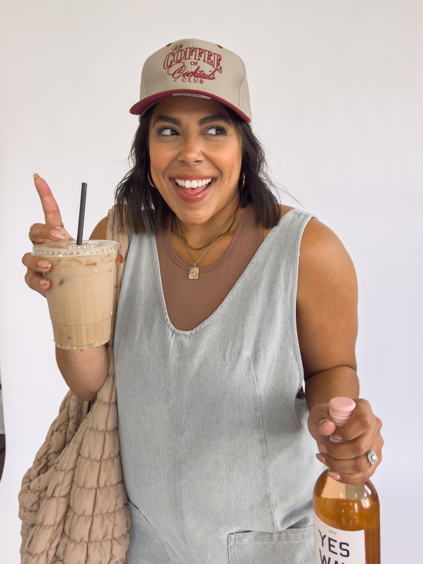 THE COFFEE OR COCKTAILS CLUB HAT | WILDROSE