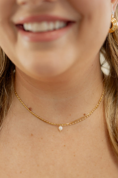 THE PEARL LAYERED NECKLACE