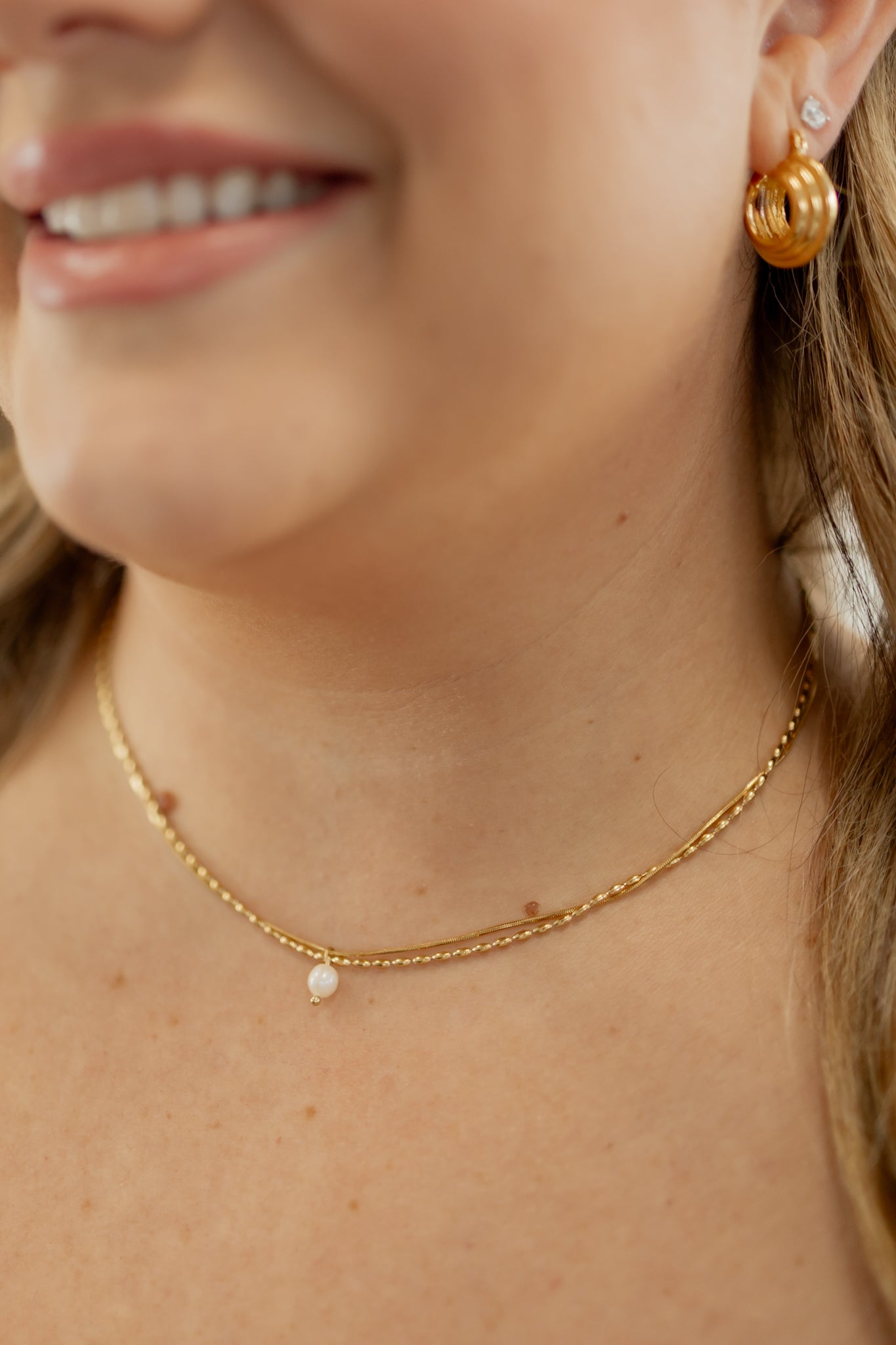 THE PEARL LAYERED NECKLACE