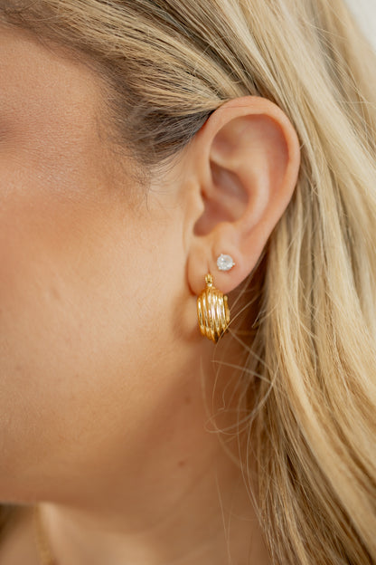 MITCHELL HOOPS | GOLD