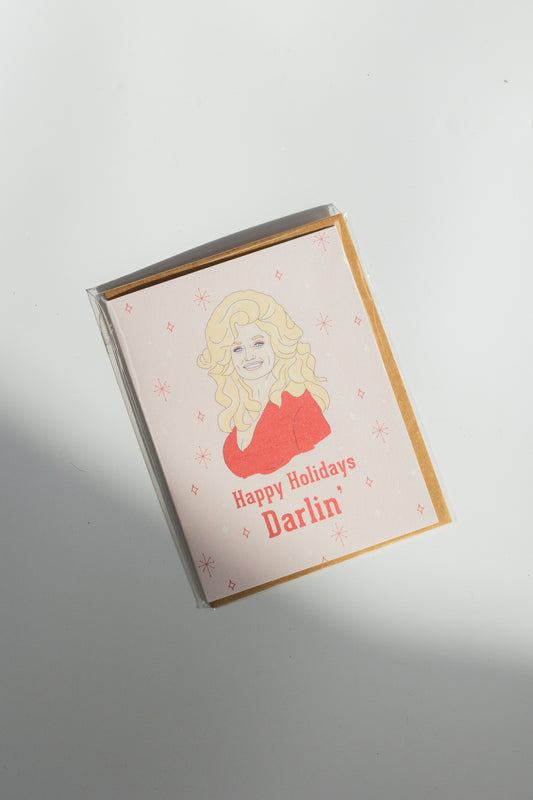 HAPPY HOLIDAYS DARLIN | CARD