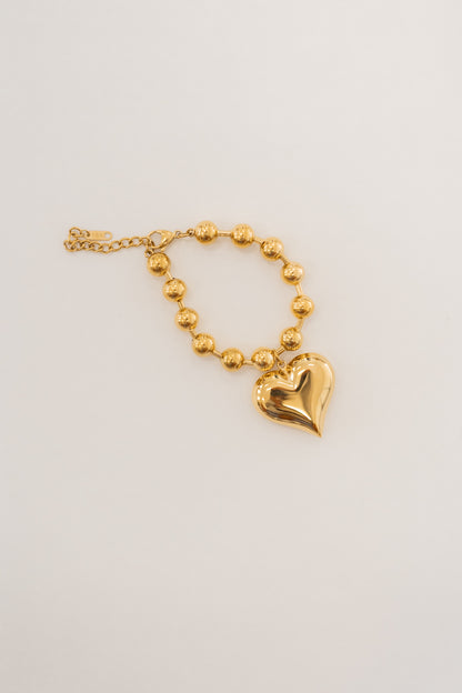 BUBBLE HEART BRACELET