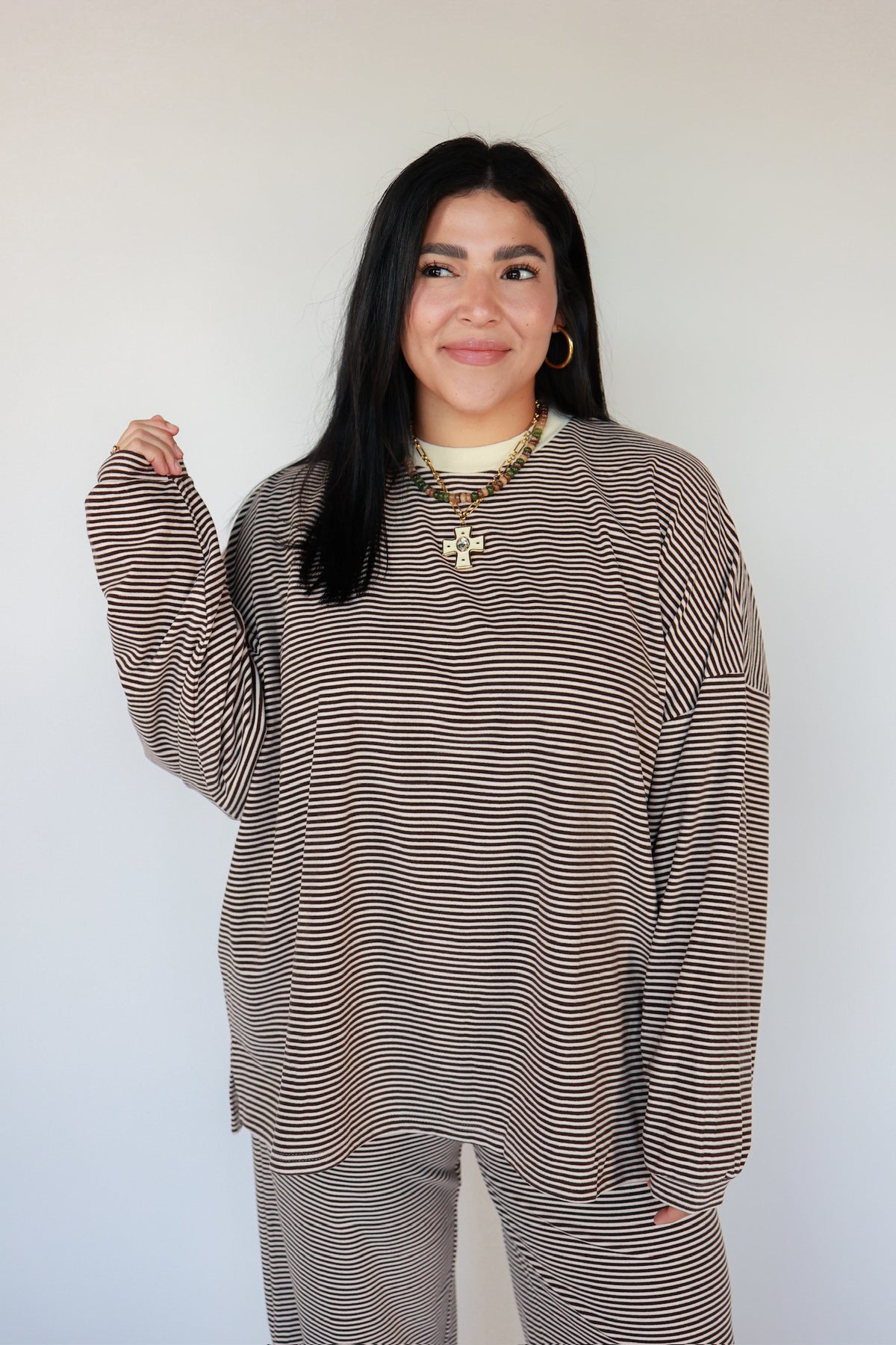 THE DANI STRIPE SET | TOP ONLY