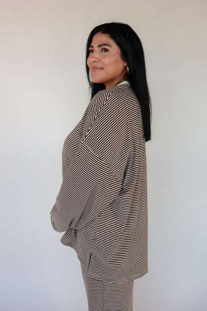 THE DANI STRIPE SET | TOP ONLY