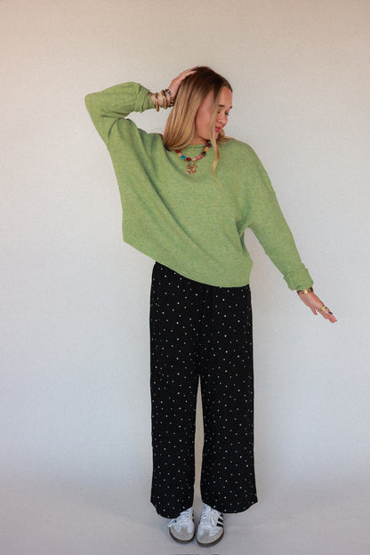 THE PIPER PULLOVER | MATCHA