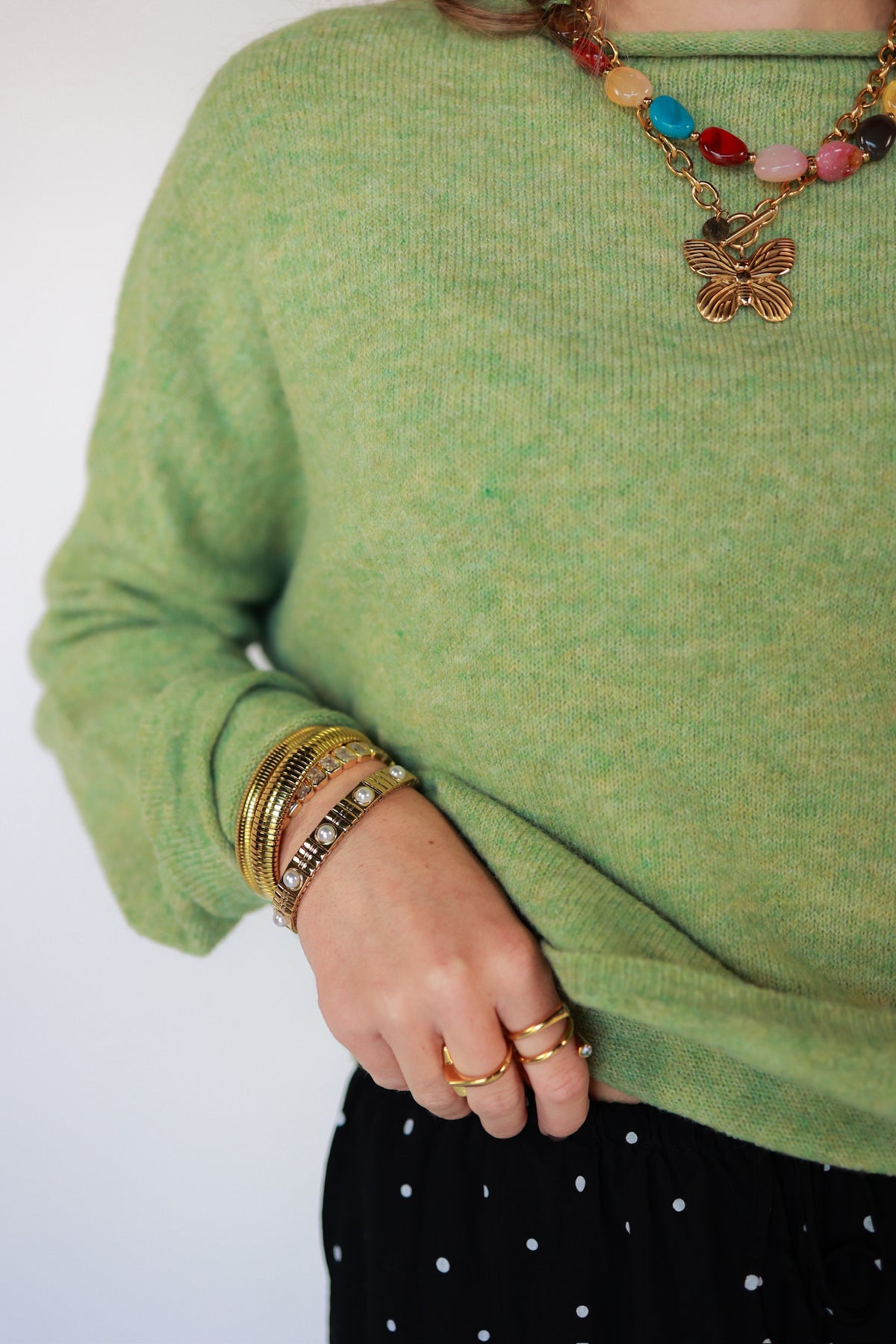 THE PIPER PULLOVER | MATCHA