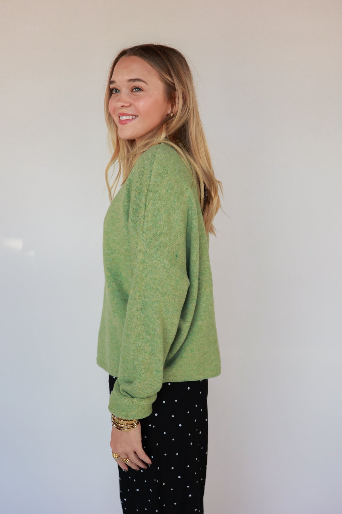 THE PIPER PULLOVER | MATCHA