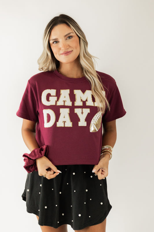 BLEED MAROON PATCH TEE