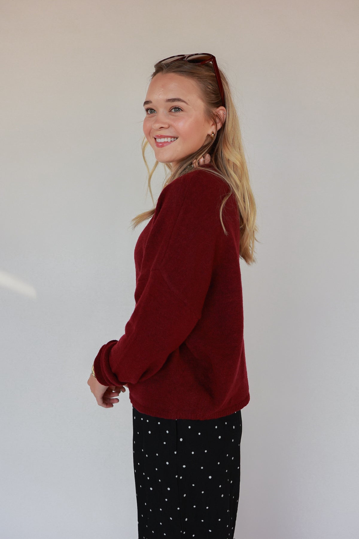 THE PIPER PULLOVER | WINE