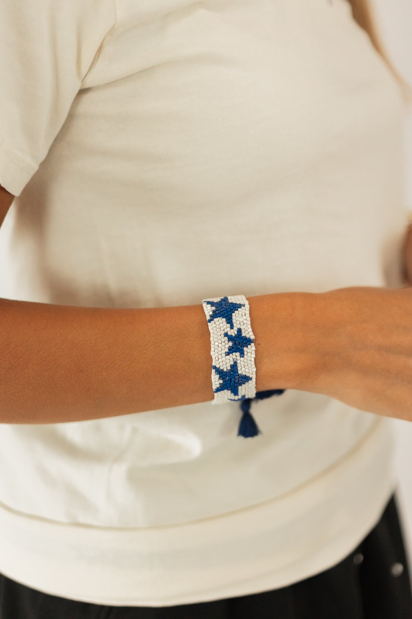 STAR PLAYER BRACELET | WHITE