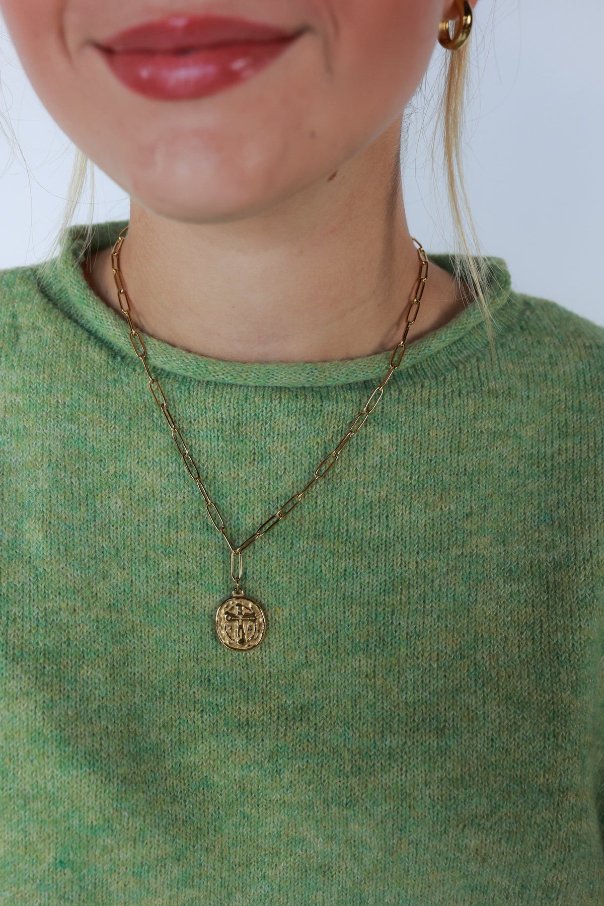 THE PROMISE CROSS NECKLACE | MINI