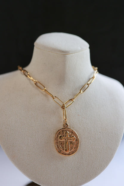THE PROMISE CROSS NECKLACE | MINI