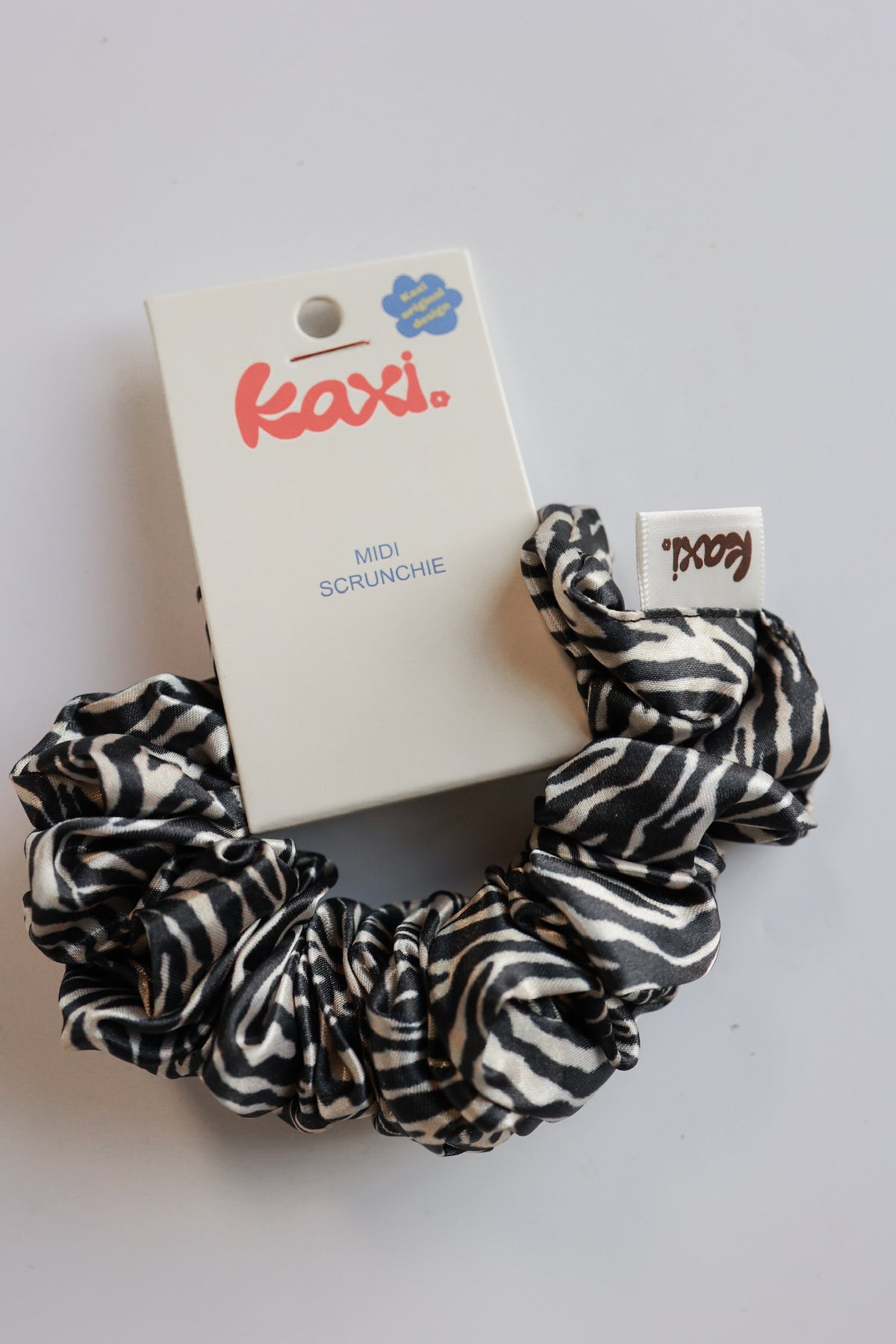 THE ZEBRA SCRUNCHIE