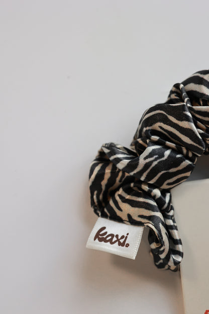 THE ZEBRA SCRUNCHIE