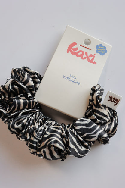 THE ZEBRA SCRUNCHIE