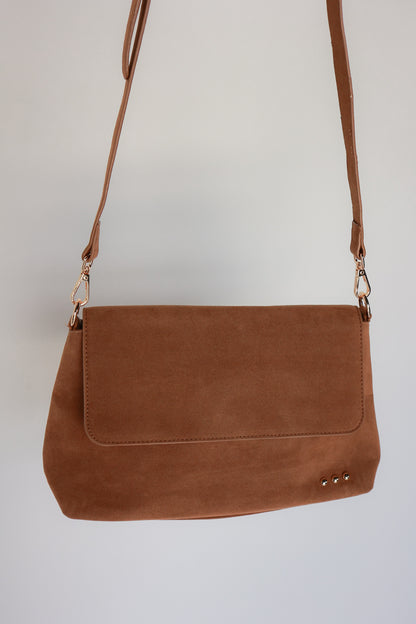 MIRANDA SUEDE CROSSBODY BAG