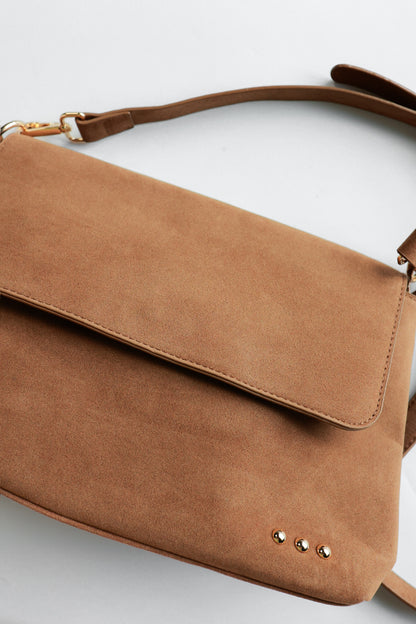 MIRANDA SUEDE CROSSBODY BAG