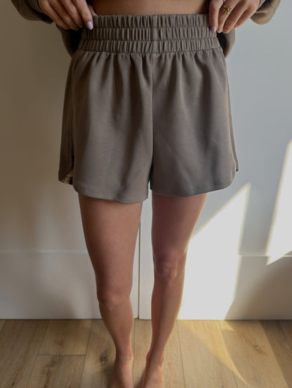 THE PULLOVER SET IN OLIVE | BOTTOMS ONLY