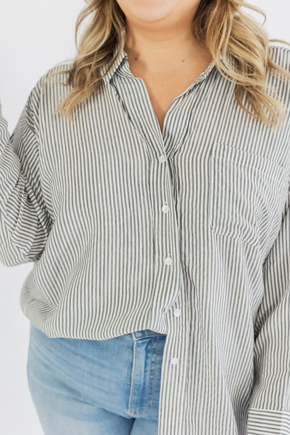 CHASING SUNSHINE OVERSIZED SHIRT | NAVY