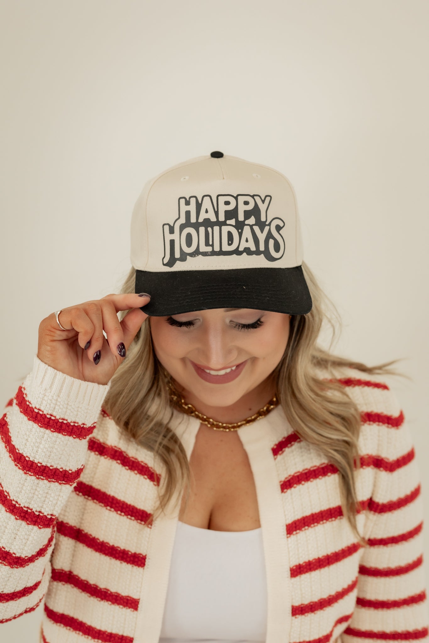 HAPPY HOLIDAYS | TRUCKER HAT