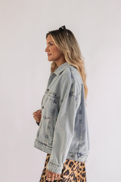 TAKE ME OUT DENIM JACKET