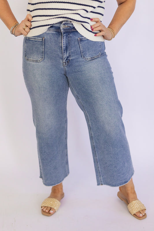 THE HIGH WAISTED FRONT POCKET JEAN