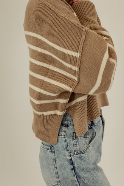 A NEUTRAL TYPE OF WAY SWEATER